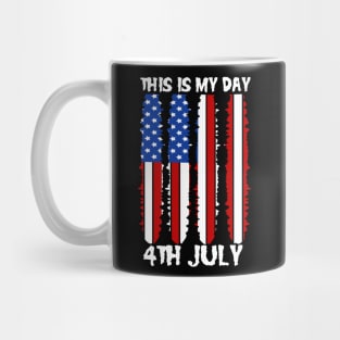 America Shirt 4th of July Patriotic T-shirt holiday Mug